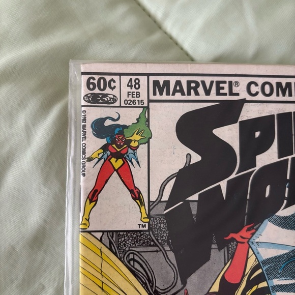 Marvel Spider-Woman #48 Gypsy Moth App. 1983 VG-VG+ - Picture 3 of 4
